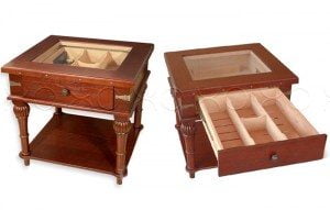 Scottsdale End Table Cigar Humidor