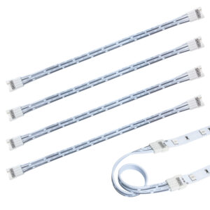 SureLock RGB LED Tape Light Wire Lead Connector 5 Pack