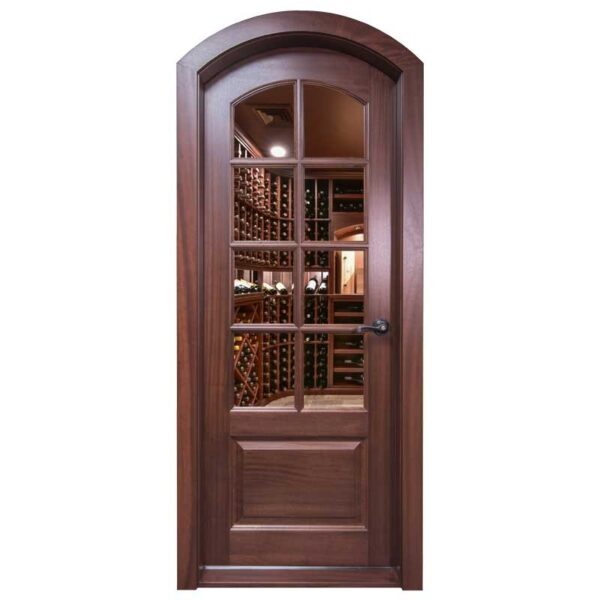 Tuscan Arched Glass Door