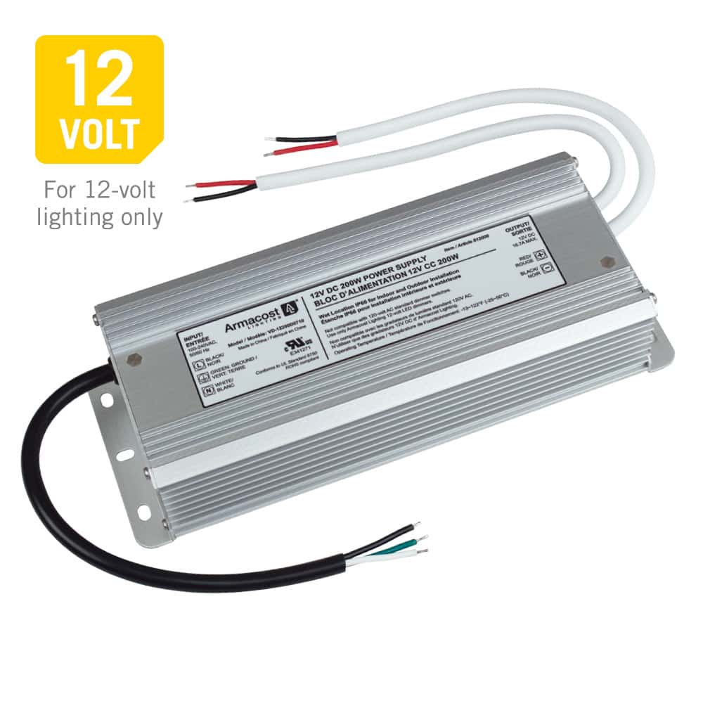 Armacost Lighting 60 Watt Standard 12V DC LED Power Supply