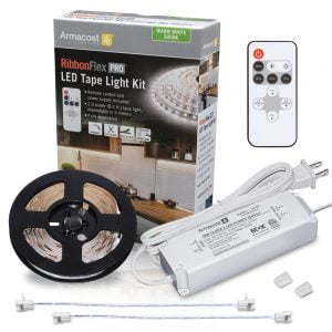 RibbonFlex Pro Warm White Tape Light Kit with Remote – 8.2 ft. (2.5m)