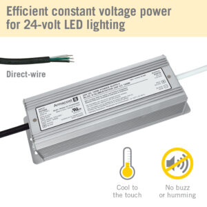 100 Watt Standard 24 Volt LED DC Power Supply
