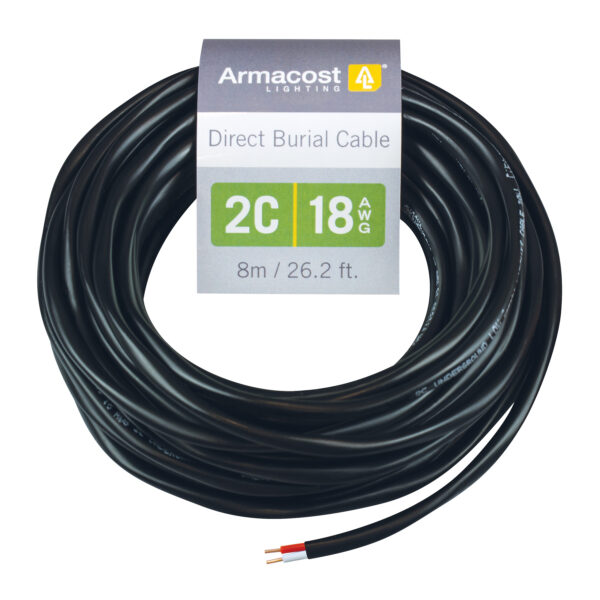 2C 18G Direct Burial Cable