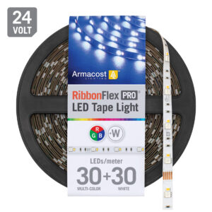 RibbonFlex Pro Multi-Color + White LED Tape Light 30 + 30 LEDs/m