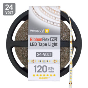 RibbonFlex Pro 24-Volt White LED Tape Light 120 LEDs/meter