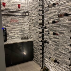 Evolution Wine Wall 30 3C (wall mounted metal wine rack)