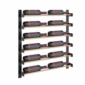 Evolution Wine Wall 30 2C (wall mounted metal wine rack)