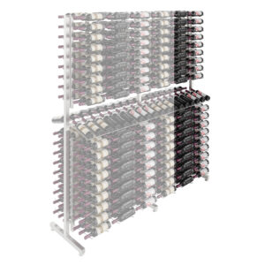 W Series Double Sided Island Display Rack Presentation Row 7 Extension